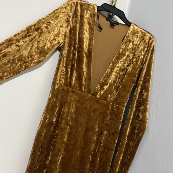 Velvet long dress - Picture 4 of 5